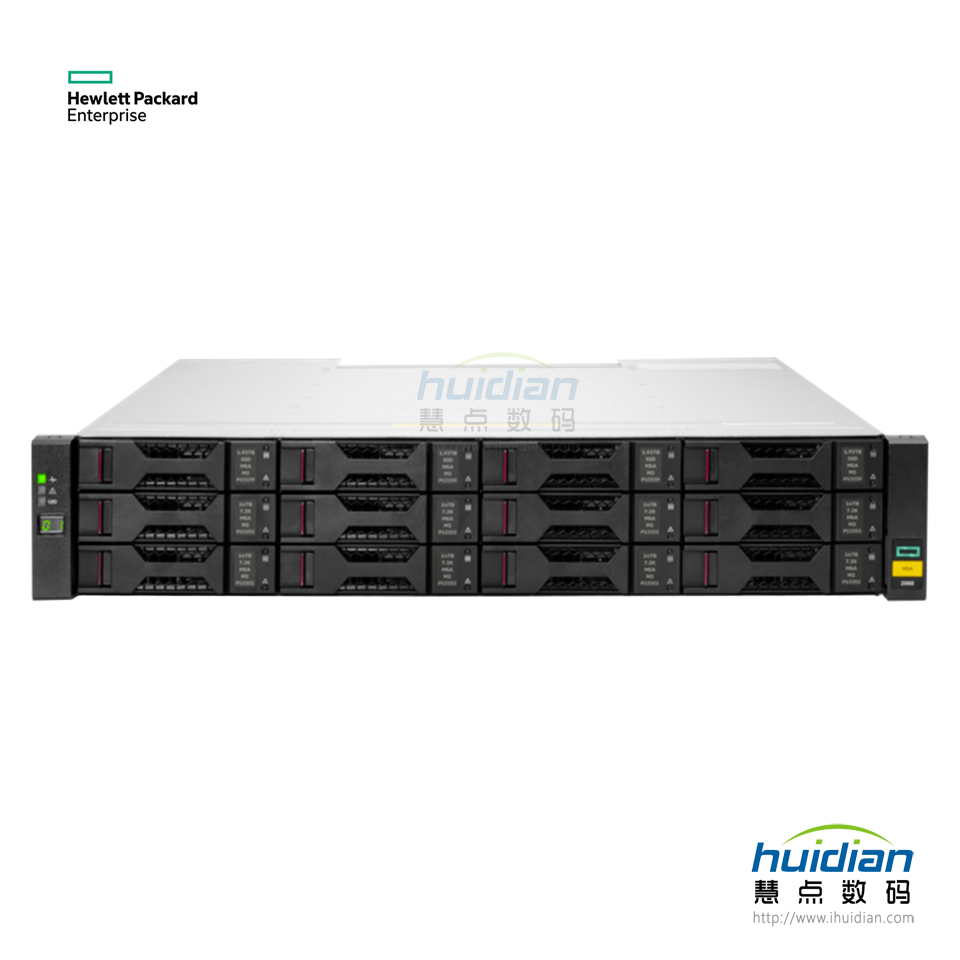 12-HPE MSA 2062 16Gb FC LFF 存储